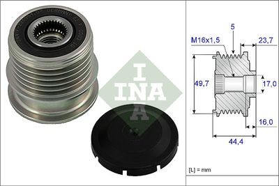 Механизм свободного хода генератора Schaeffler INA 535 0011 10