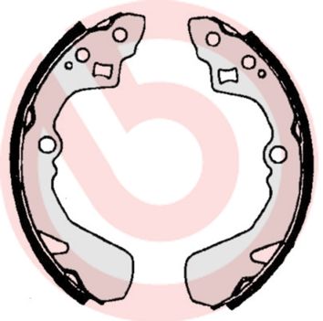 Bremžu loku komplekts BREMBO S 79 515