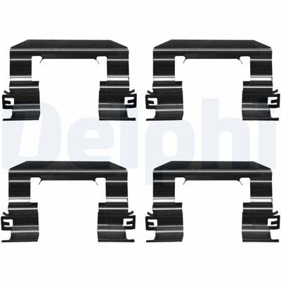 Piederumu komplekts, Disku bremžu uzlikas DELPHI LX0673