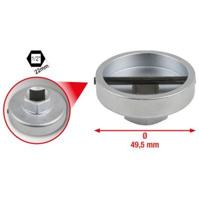 Eļļas filtra atslēga KS TOOLS 150.9259