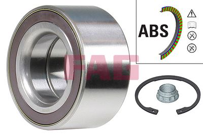 Комплект подшипника ступицы колеса Schaeffler FAG 713 6495 80