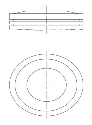 Поршень MAHLE 033 10 02