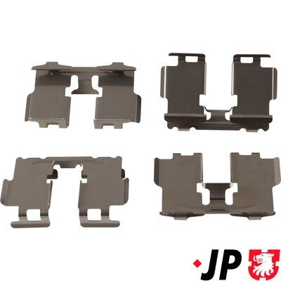 Комплектующие, колодки дискового тормоза JP GROUP 4864004210