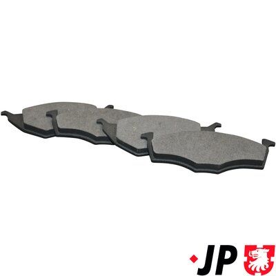 Bremžu uzliku kompl., Disku bremzes JP GROUP 1163602810