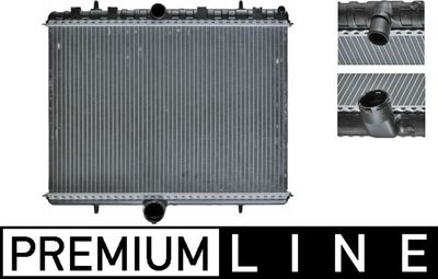 Radiators, Motora dzesēšanas sistēma MAHLE CR 889 000P