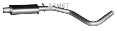 Средний глушитель выхлопных газов ASMET 16.034