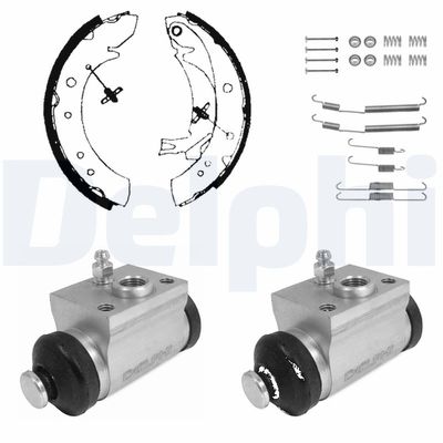 Bremžu loku komplekts DELPHI KP1130