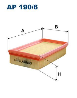 Воздушный фильтр FILTRON AP 190/6