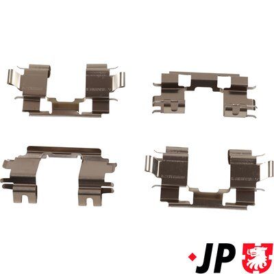 Комплектующие, колодки дискового тормоза JP GROUP 3464002910