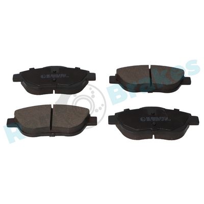 Bremžu uzliku kompl., Disku bremzes RAP BRAKES R-P0779