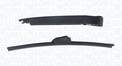 Stikla tīrītāju sviru kompl., Stiklu tīrīšanas sistēma MAGNETI MARELLI 000723180097