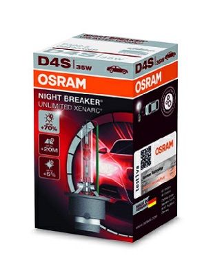 Kvēlspuldze, Tālās gaismas lukturis ams-OSRAM 66440XNB