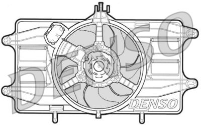 Ventilators, Motora dzesēšanas sistēma DENSO DER09020