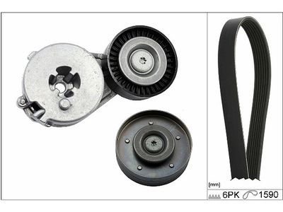 Ķīļrievu siksnu komplekts Schaeffler INA 529 0500 10