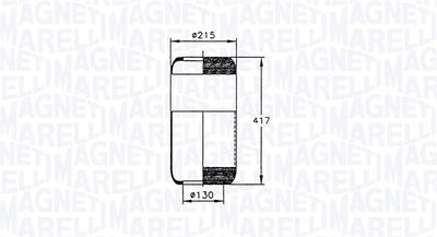 Pneimoatsperes spilvens, Pneimopiekare MAGNETI MARELLI 030607020026