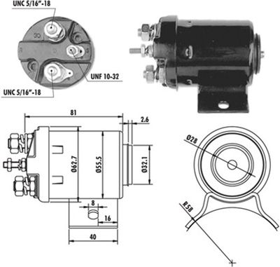 Ievilcējrelejs, Starteris MAGNETI MARELLI 940113050068