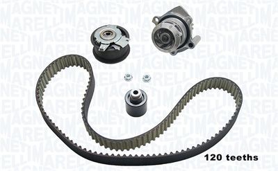 Ūdenssūknis + Zobsiksnas komplekts MAGNETI MARELLI 341404790003