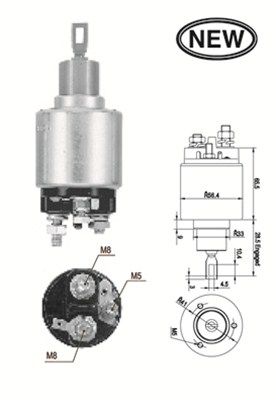 Ievilcējrelejs, Starteris MAGNETI MARELLI 940113050563