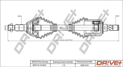 Приводной вал Dr!ve+ DP2110.10.0510