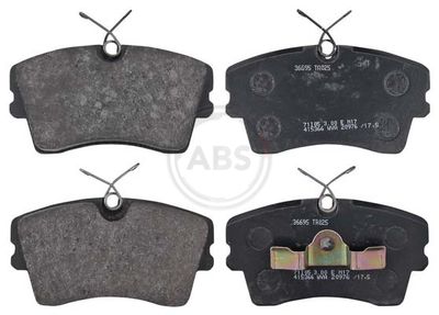 Bremžu uzliku kompl., Disku bremzes A.B.S. 36695