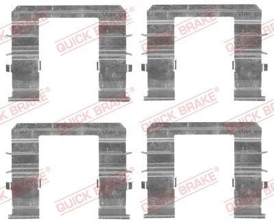 Комплектующие, колодки дискового тормоза QUICK BRAKE 109-1744