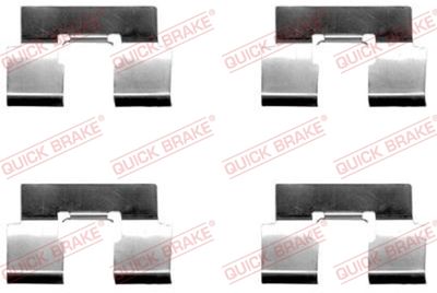 Piederumu komplekts, Disku bremžu uzlikas QUICK BRAKE 109-1214