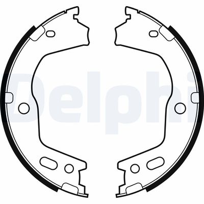 Bremžu loku kompl., Stāvbremze DELPHI LS2154