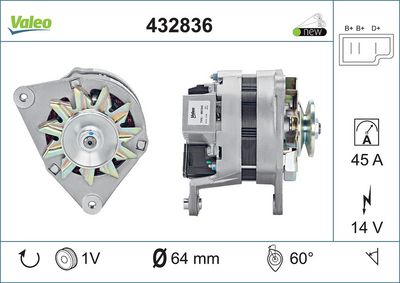 Ģenerators VALEO 432836