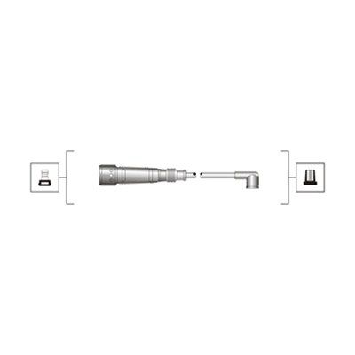 Augstsprieguma vadu komplekts MAGNETI MARELLI 941319170055
