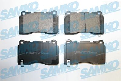 Bremžu uzliku kompl., Disku bremzes SAMKO 5SP1783