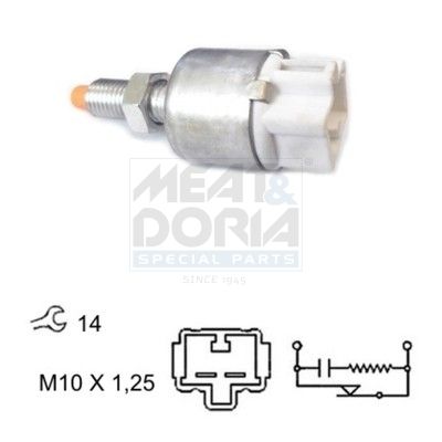 Выключатель фонаря сигнала торможения MEAT & DORIA 35016