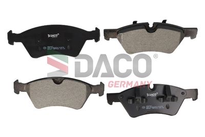 Bremžu uzliku kompl., Disku bremzes DACO 322327