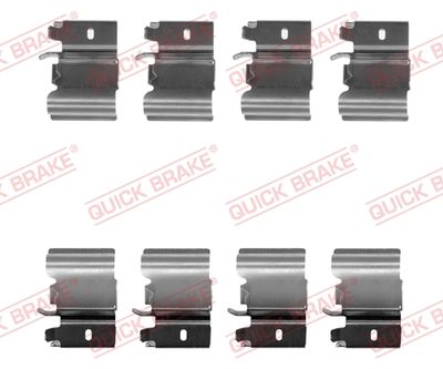 Комплектующие, колодки дискового тормоза QUICK BRAKE 109-1823