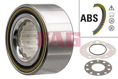 Комплект подшипника ступицы колеса Schaeffler FAG 713 6214 40