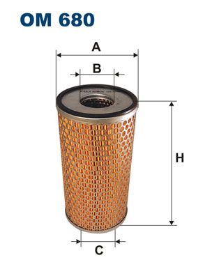 Eļļas filtrs FILTRON OM 680