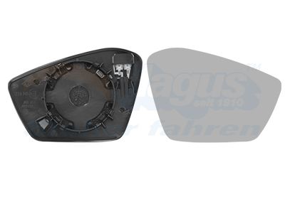 Spoguļstikls, Ārējais atpakaļskata spogulis VAN WEZEL 7611838