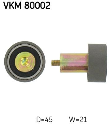 Паразитный / Ведущий ролик, зубчатый ремень SKF VKM 80002