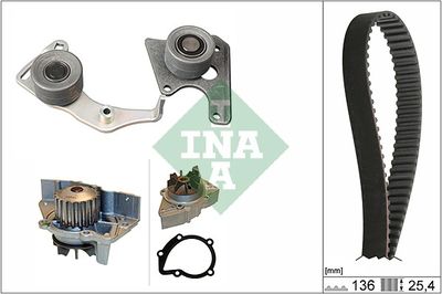 Ūdenssūknis + Zobsiksnas komplekts Schaeffler INA 530 0096 31