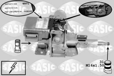 Рулевая колонка SASIC 7276002