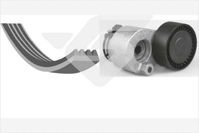 Ķīļrievu siksnu komplekts HUTCHINSON KHV 176
