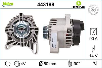 Ģenerators VALEO 443198