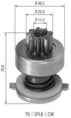 Zobrats, Starteris MAGNETI MARELLI 940113020029
