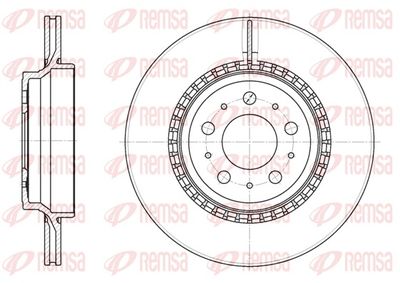Тормозной диск REMSA 6777.10