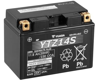 YUASA YTZ14S Startera akumulatoru baterija