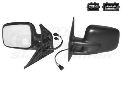 Ārējais atpakaļskata spogulis VAN WEZEL 5874817