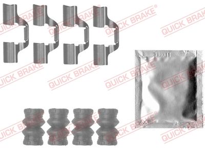 Комплектующие, колодки дискового тормоза QUICK BRAKE 109-1827