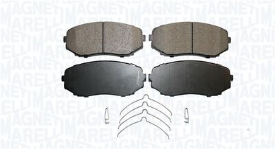 Bremžu uzliku kompl., Disku bremzes MAGNETI MARELLI 363916061294