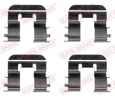 Комплектующие, колодки дискового тормоза QUICK BRAKE 109-0024
