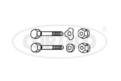 Ремкомплект, поперечный рычаг подвески CORTECO 49397801