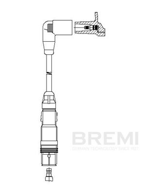 Augstsprieguma vads BREMI 199R59